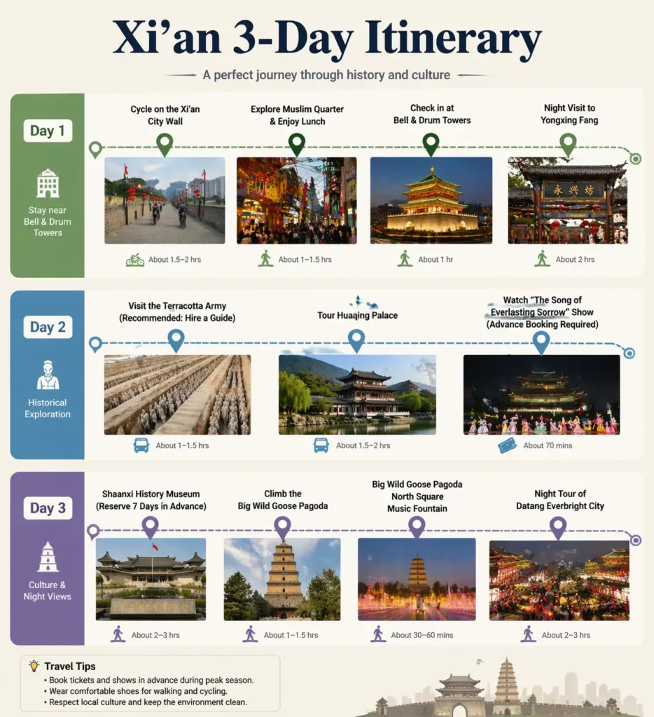 3-Day Itinerary for Xi'an