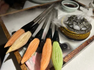 Xian What to See : Calligraphy Brush Cookies