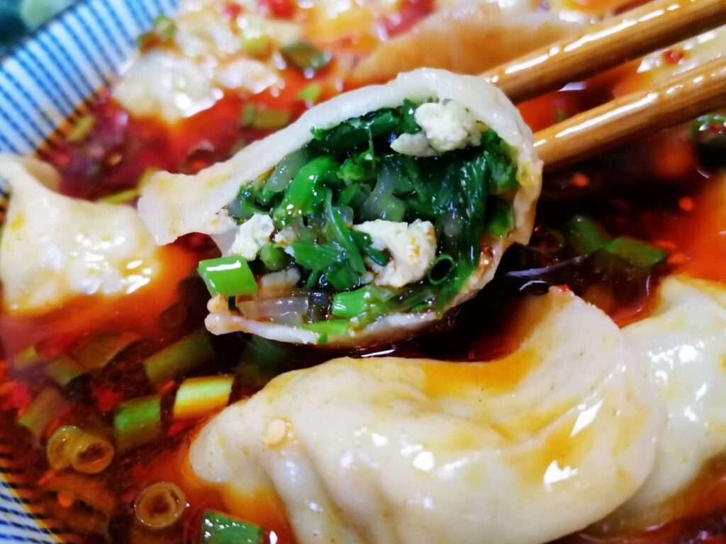 Xi'an food tour Sour Soup Dumplings