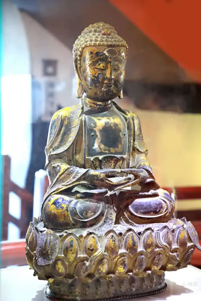 Second Floor: Gilded Buddhist Statues from the Ming Dynasty