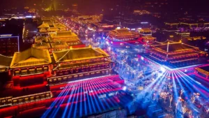 Xian What to See Nighttime Attraction – Tang Dynasty Everbright City