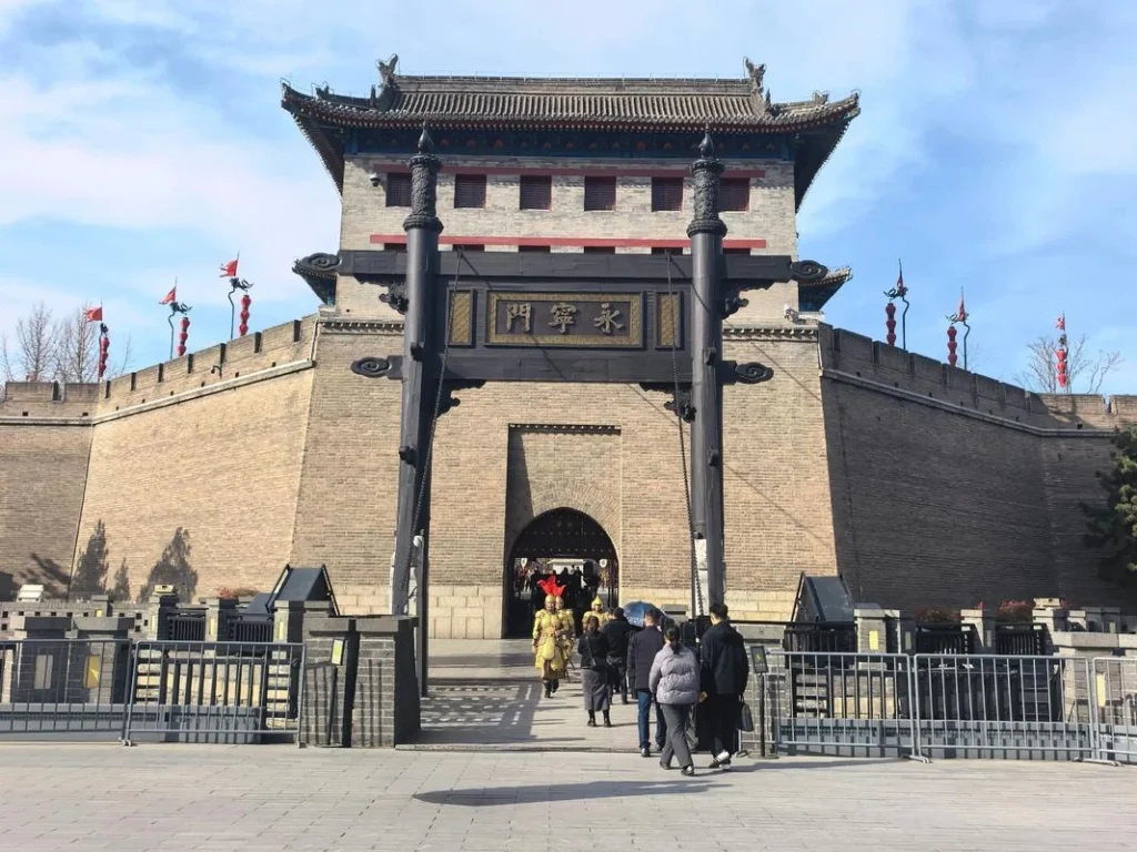 xi'an city wall