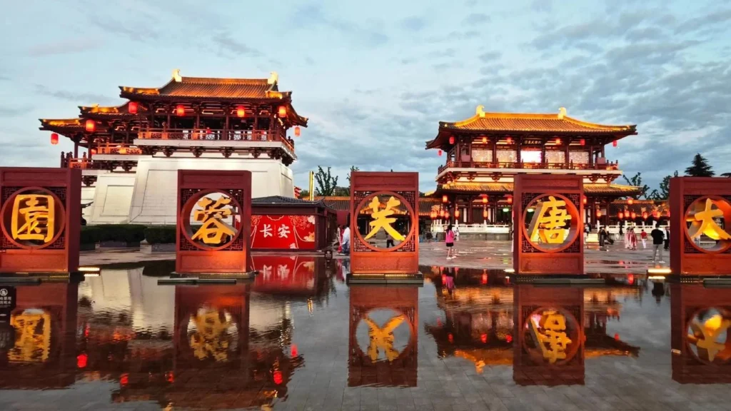 things to do in Xi’an: Tang Dynasty Peony Garden