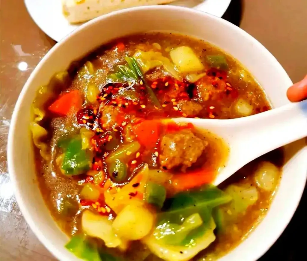 Meatball Spicy Soup
