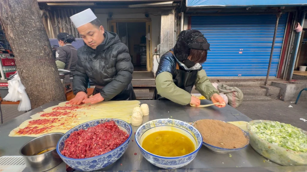 Xi’an street food menu